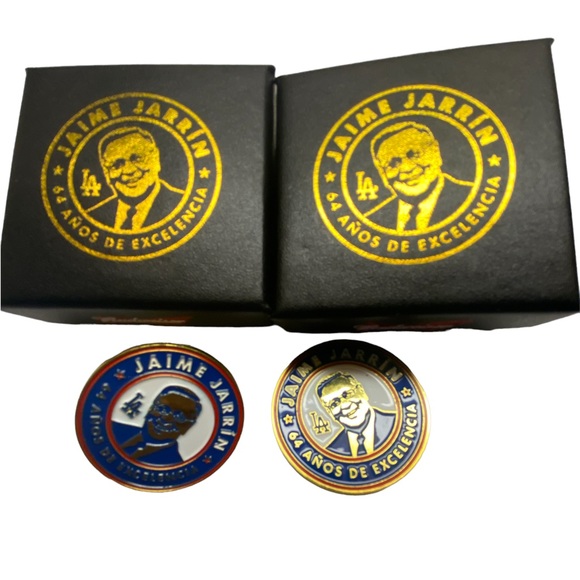 Jaime Jarrin 64 Years Pin - Picture 3 of 4